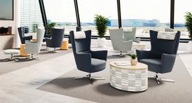 Privacy Lounge Seating & Ottomans